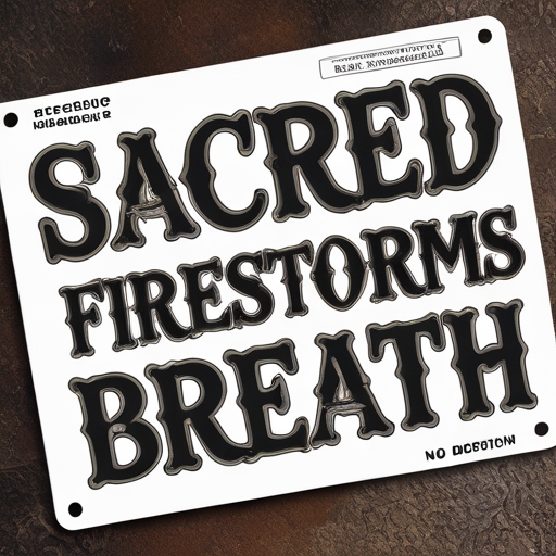 Sacred Firestorm’s Breath Tattoo idea