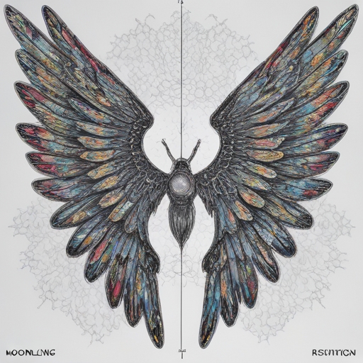 Moonlit Wings Tattoo idea