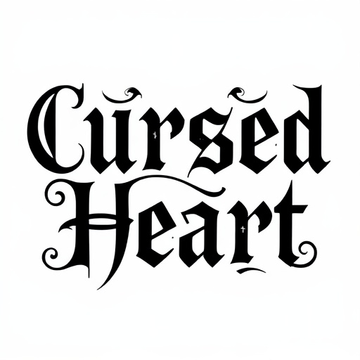 Cursed Heart Tattoo