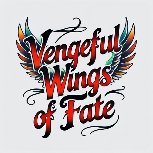 Vengeful Wings of Fate Tattoo idea