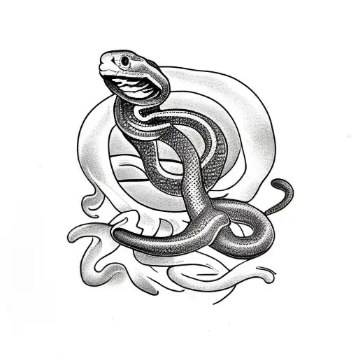 Snake From The Garden Of Eden