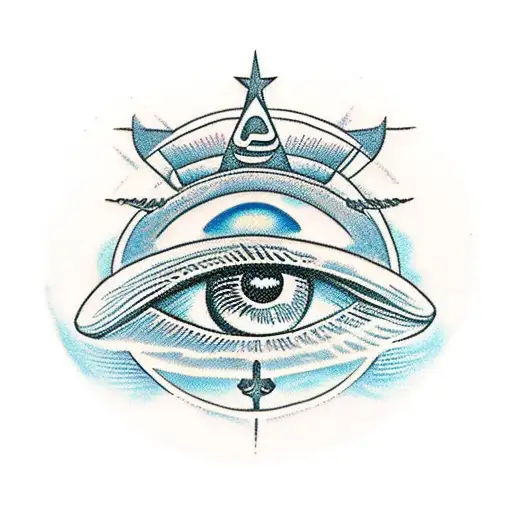 All Seeing Eye Wings Rx Drugs Money