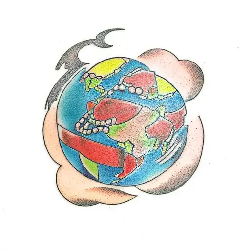 Atlas God Earth Geology