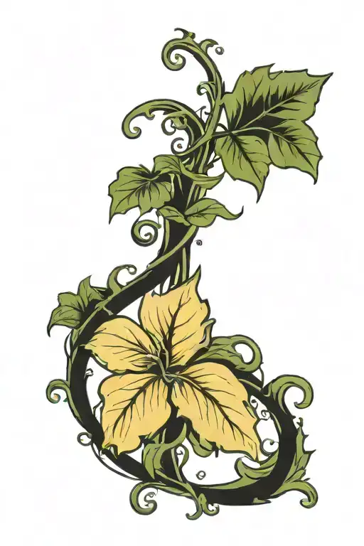 Climbing Ivy Vines Tendrils