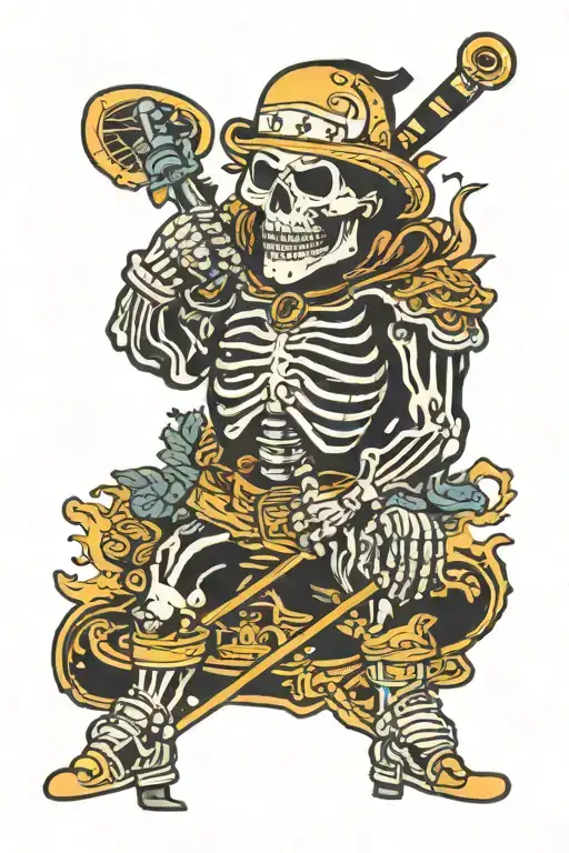 Pittsburgh Pendguins Hockey Skeleton