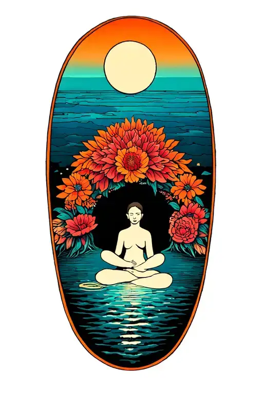 Path To Mindfulness Motif