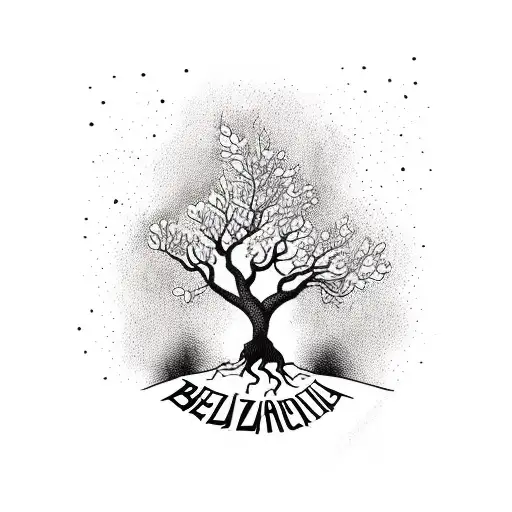 Brazilian Tree With Roots Above Ground