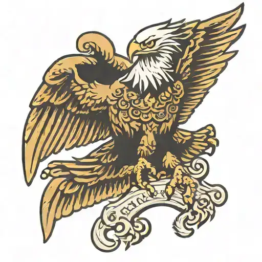 Eagle Holding Bible