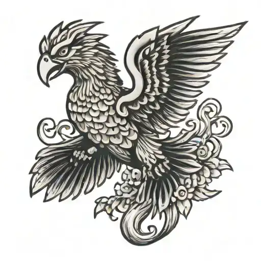 Garuda Bird Flying