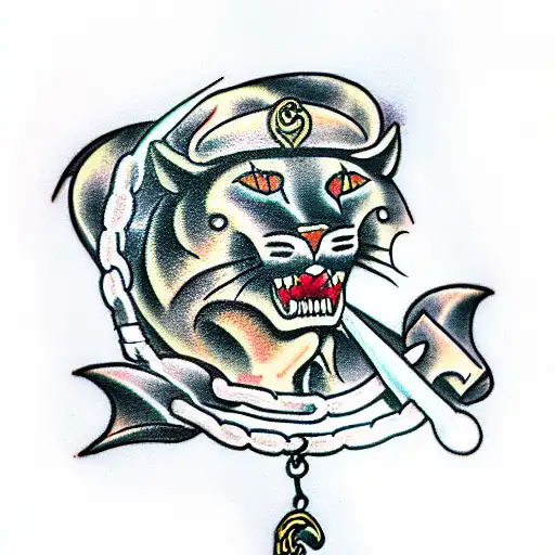 Panther Dagger Chain