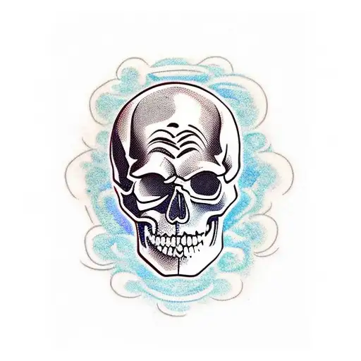 Skull With Zamorakian Hasta