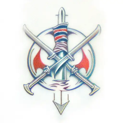 Sword Of Sacrifice With Lest We Forget Engraved