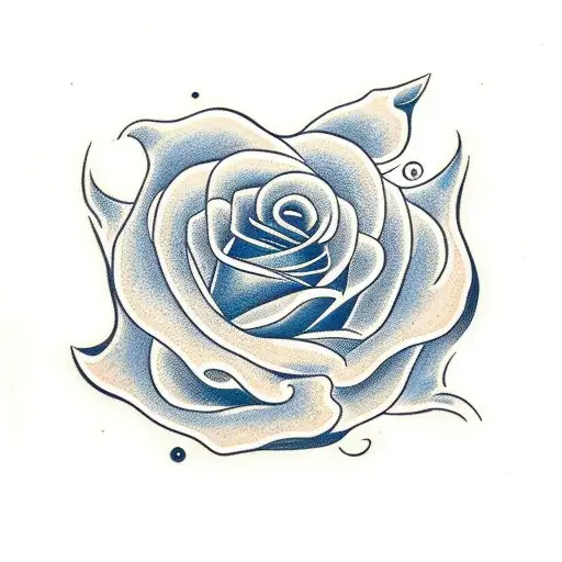 A Rose With An Ace And A Snake