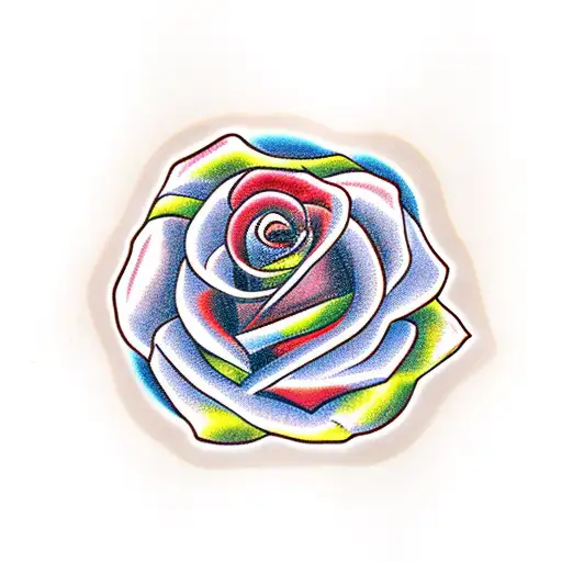 Initials Jg Put Into A Rose Stem