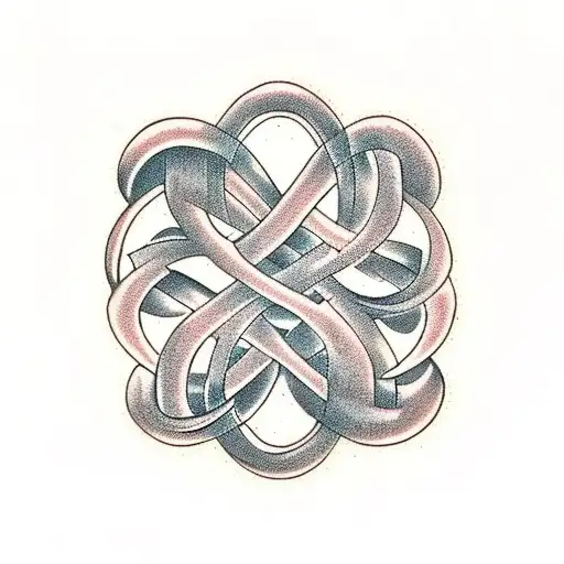 Infinity Symbol Whit 3 Rings