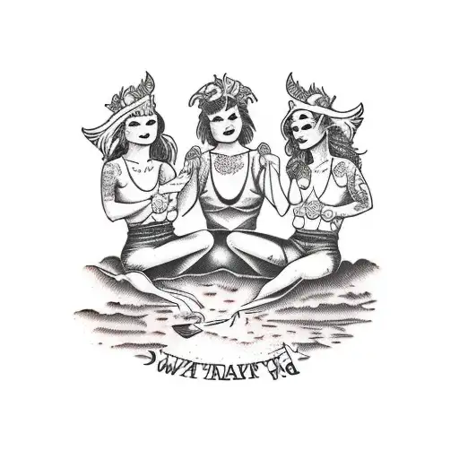 Lesbian Swamp Fairies On A Picnic Date