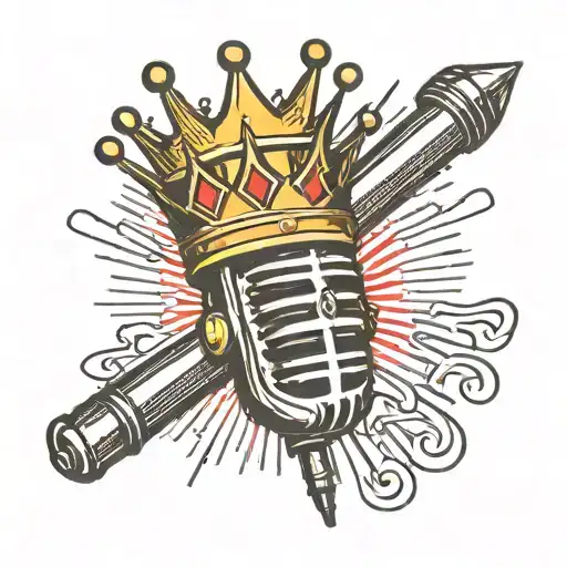 Microphone With A Crown