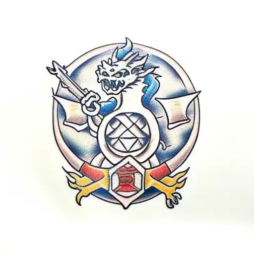 Dragon Warrior Fighting