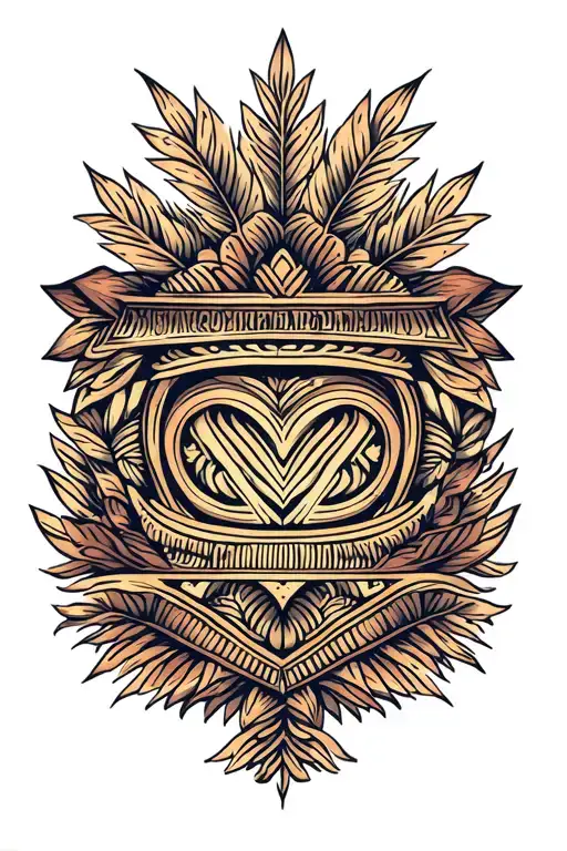 Polynesian Tattoo That Means Love And Family Crest