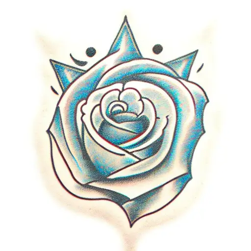 Dagger With Black Rose