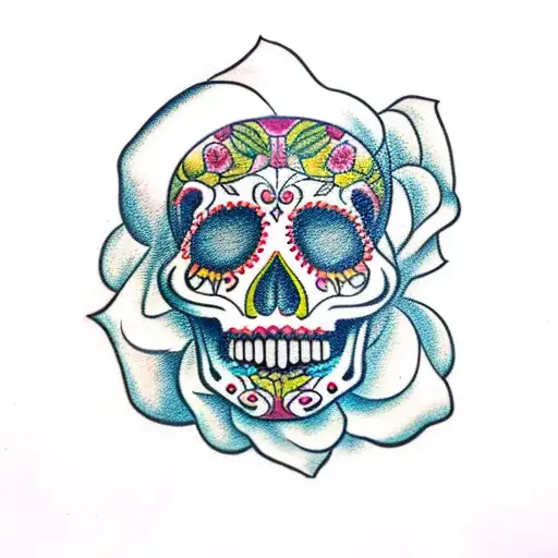 Sugar Skull Full Color