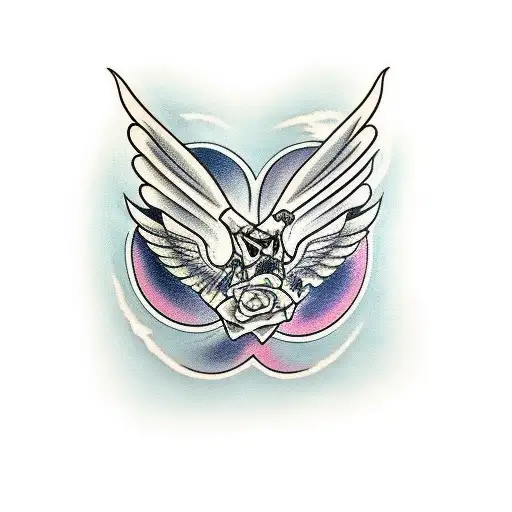 Gothic With Long Side Wings