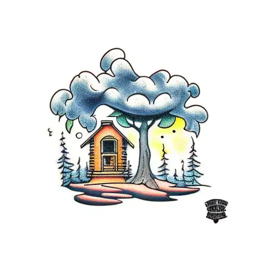 Little House In Forest
