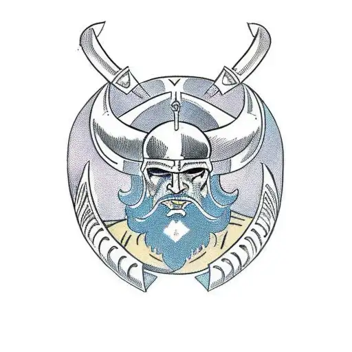 Lonely Viking Warrior