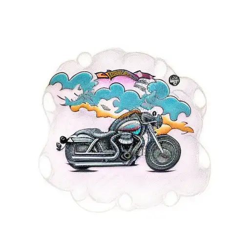 Turtle Riding A Motorcycle