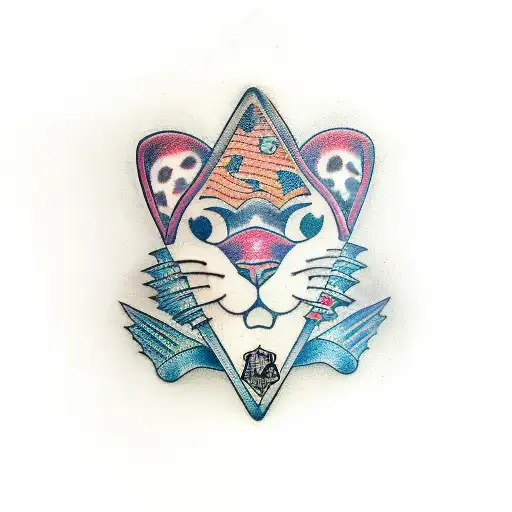 A Paw Print With A Men's Mental Health Symbol And Lightfury