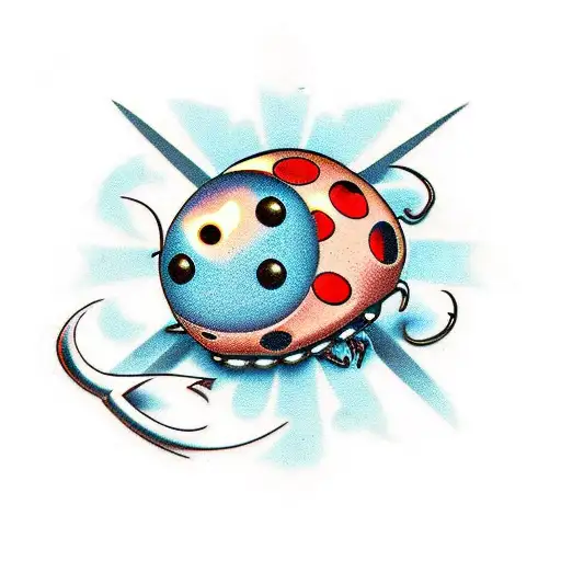 Combine A Ladybug With The Shape Of Pepsi Logo