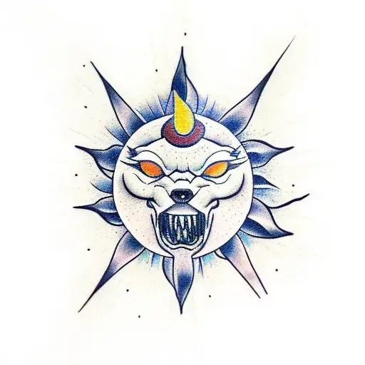 Fenrir Devouring Sun