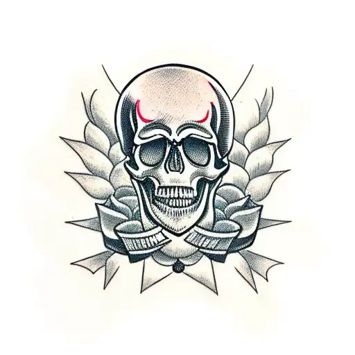 Skull Wearing Cheesehead