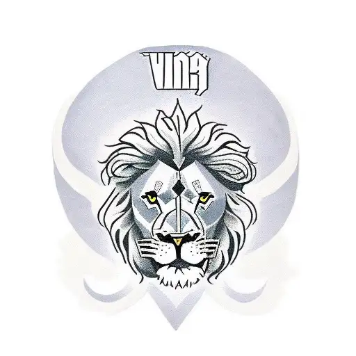 Lion Mixed With A Spartan And A Money Rose For Left Sleeve