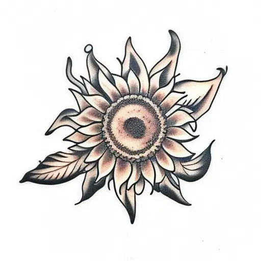 Sunflower With Julie