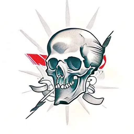 Skull Only No Flag