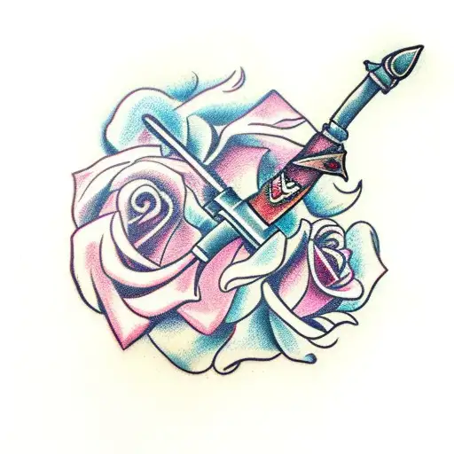 Rose Sword Gun