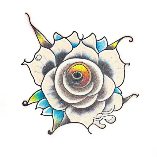 Sea Turtle And Sunflower