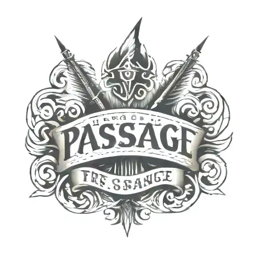 Lettering The Passage