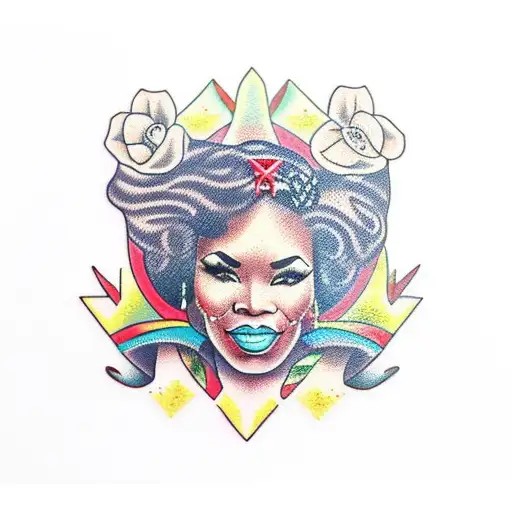 Image Of A Black Woman