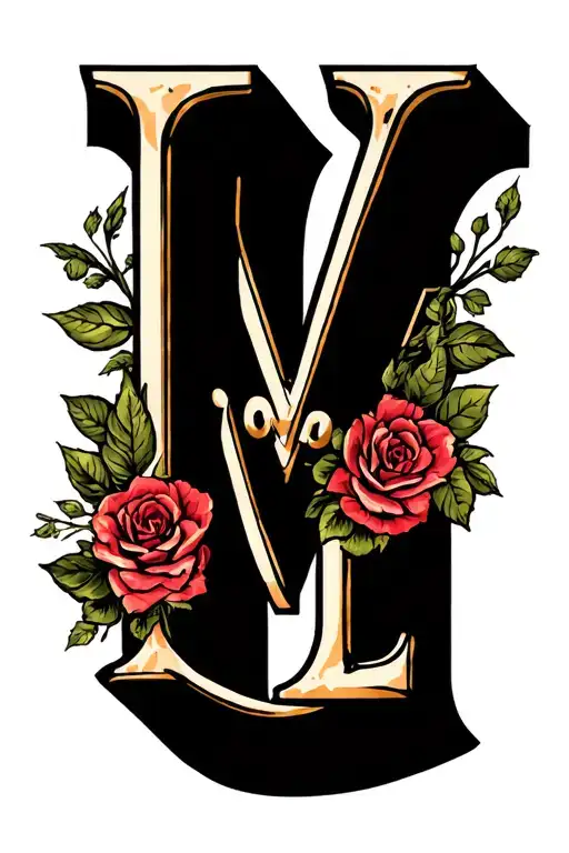 Letters V And L