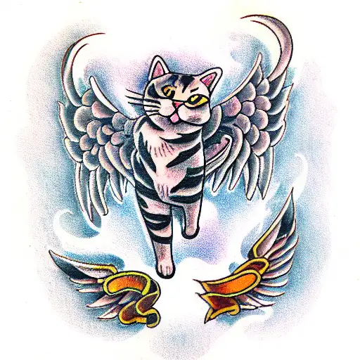 Cat With Wings