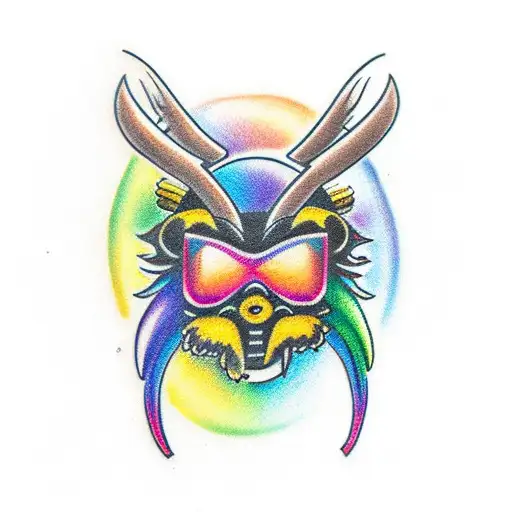 Rainbow Bumblebee