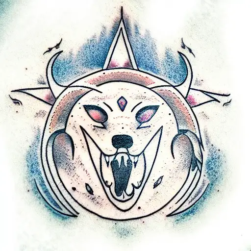 Fenrir Eating Black Sun