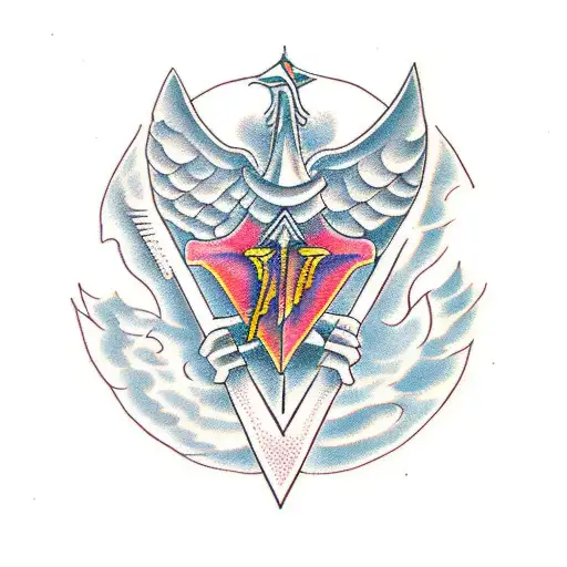 Phoenix And Sword Of Damocles