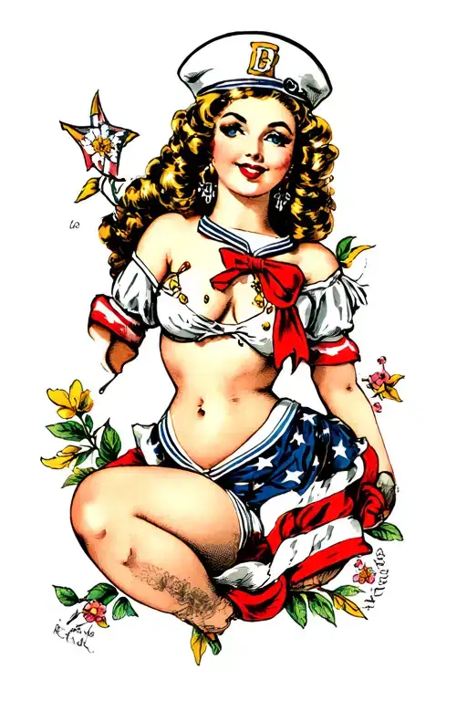 Gay Pin Up Sailor