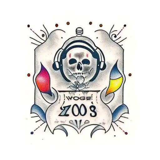 Tattoo For Siblings Who Loves Music