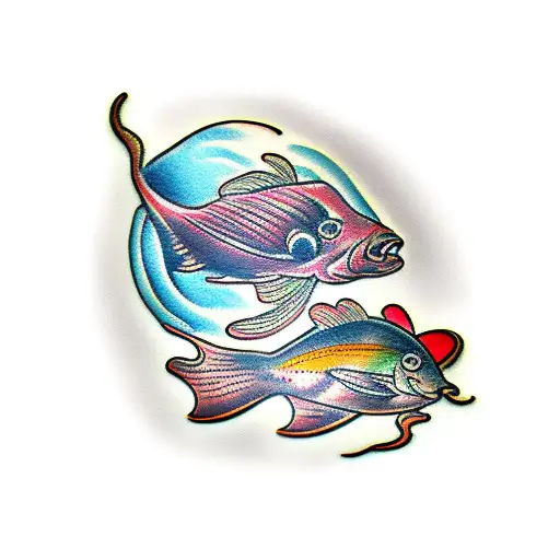 Fish Pin Up