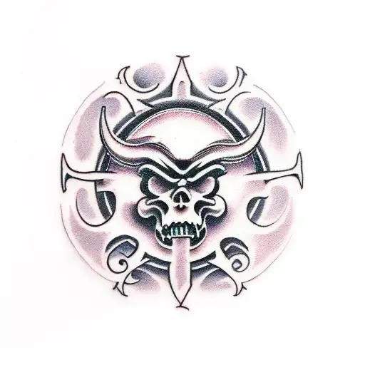 Religious Demon Emperor Symbol