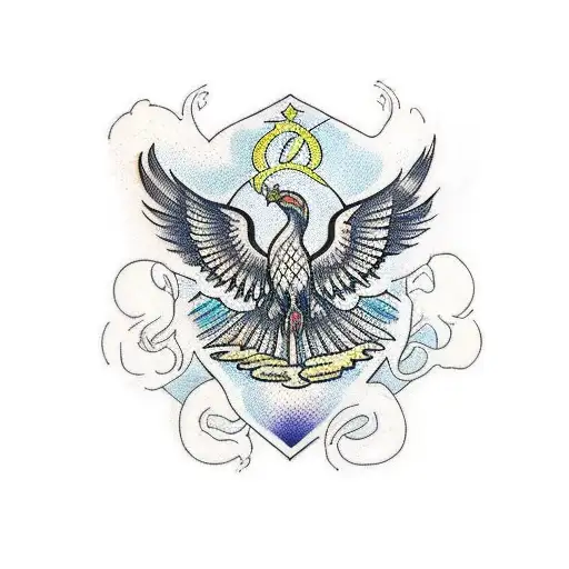 Phoenix Ukraine Sleeve